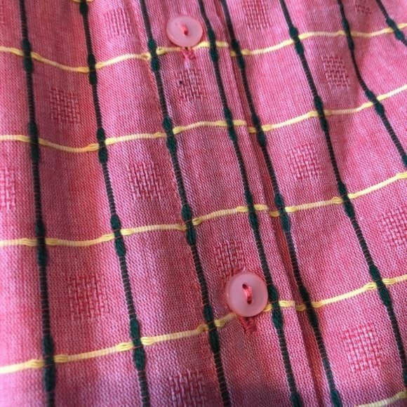 PepaLoves Mod Cloth Graciela Retro Skirt S Pink/Green/Yellow - Picture 12 of 14